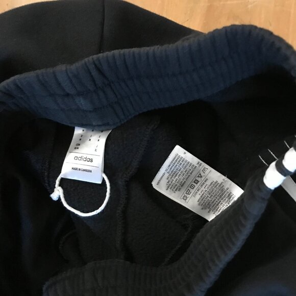 Adidas Men’s Black Sweatpants– Size Medium - Picture 5 of 5